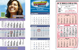 3 month view calendars for Business