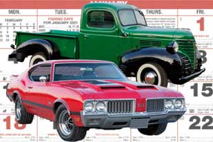 Custom Printed Automotive Calendars For Business Promotions
