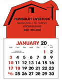 Adhesive Stick-Up Calendar - Barn 2