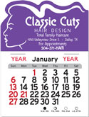 Hair Salon design Adhesive Peel-N-Stick® calendar