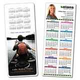 Laminated Card Calendar - 3.5x8.5 14 pt. promotional calendar – Laminated Card Calendars – 2026