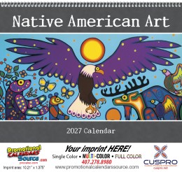 Native American Art Promotional Calendar  promotional calendar – Art Themed Calendars – 2026