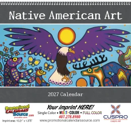 Native American Art Promotional Calendar  promotional calendar – Art Themed Calendars – 2027