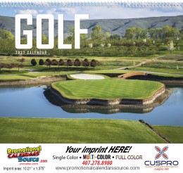Golf Promotional Calendar  promotional calendar – Golf Calendars – 2026