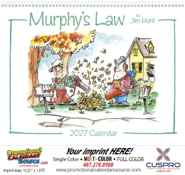 Murphys Law Promotional Calendar  promotional calendar – Humorous Calendars – 2027