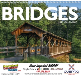 Bridges Promotional Calendar  promotional calendar – Landmarks Calendars – 2027