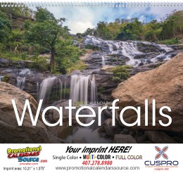 Waterfalls Promotional Calendar  promotional calendar – Nature Calendars – 2026