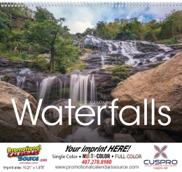 Waterfalls Promotional Calendar  promotional calendar – Nature Calendars – 2027