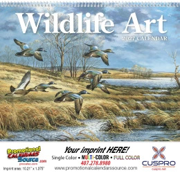 Wildlife Art Promotional Calendar  promotional calendar – Wildlife Calendars – 2027