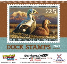 Duck Stamp Promotional Calendar  promotional calendar – Wildlife Calendars – 2026