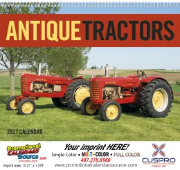 Antique Tractors Promotional Calendar  promotional calendar – Tractors Calendars – 2027