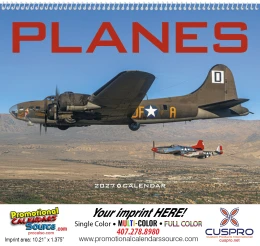 Planes Promotional Calendar  promotional calendar – Trains & Planes Calendars – 2027