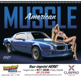 American Muscle Promotional Calendar  promotional calendar – Cars Calendars – 2027