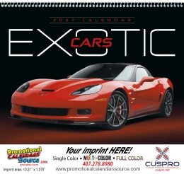 Exotic Cars Promotional Calendar  promotional calendar – Cars Calendars – 2027
