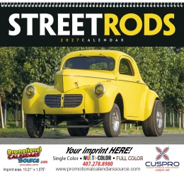 Street Rods Promotional Calendar  promotional calendar – Cars Calendars – 2027