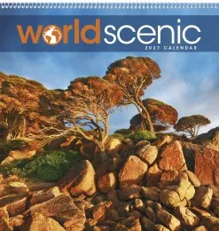 World Scenic Promotional Calendar  promotional calendar – World Travel Calendars – 2027