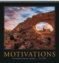 Motivations Promotional Calendar , UV Coated Calendar, Size 12x25 promotional calendar – Motivational Calendars – 2027