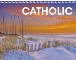 Catholic Scenic Promotional Calendar  promotional calendar – Catholic Calendars – 2027