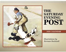 The Saturday Evening Post Illustrations Calendar  promotional calendar – The Saturday Evening Post – 2026