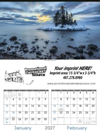 Scenes of America Promotional Calendar  promotional calendar – America Scenic Calendars – 2027