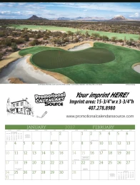 Executive Golf Promotional Calendar  promotional calendar – Golf Calendars – 2027