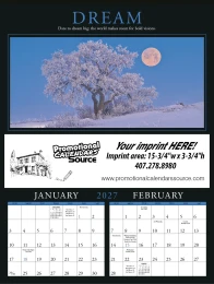Motivations 2 Month View Commercial Calendar promotional calendar – 2 Month View – 2027