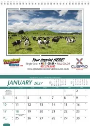 Farm Info Photo Pocket Wall Calendar, Size 8x11 promotional calendar – Pocket Wall Calendars – 2027