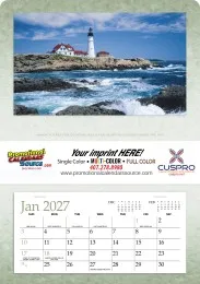Single Pocket Promotional Calendar with Single Image promotional calendar – Single Image Calendars – 2027