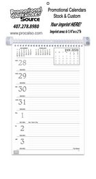 Weekly Memo Promo Calendar White Mount promotional calendar – Memo Style Calendars – 2026