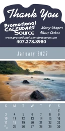 Scenic Views Stick-Up Calendar Full Color Pad promotional calendar – Scenic Stick-Up Calendars – 2027