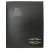 Docket Schedule Deluxe Planner Classic Monthly promotional calendar – 7x10 Planners – 2027