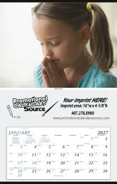 Large Promotional Calendar  - Daily Devotion 18x28 | 2027 promotional calendar – Large Format Calendars – 2027