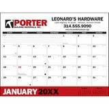 Custom Two-Color Desk Pad Promotional Calendar promotional calendar – Custom Desk Calendars – 2026