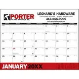 Custom Two-Color Desk Pad Promotional Calendar promotional calendar – Custom Desk Calendars – 2027