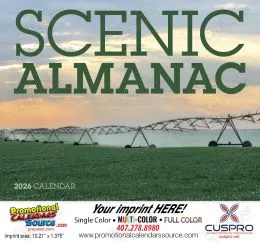 Scenic Almanac Promotional Calendar Size 10x19 promotional calendar – Scenic Calendars – 2027
