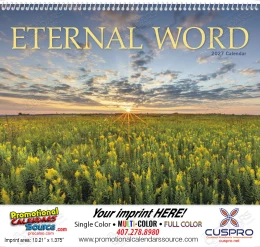 Eternal Word without Funeral Planner Religious Calendar, Bible Verses promotional calendar – Religion Theme Calendars – 2027