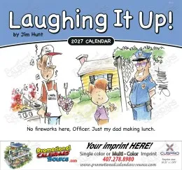 Never A Dull Moment - Promotional Calendar  Stapled promotional calendar – Humorous Calendars – 2027
