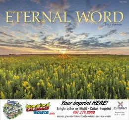 Eternal Word Bible Verses Religious Calendar without Funeral Planner promotional calendar – Religion Theme Calendars – 2027