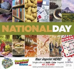 National Day Celebration Calendar, Stapled promotional calendar – Patriotic Calendars – 2027