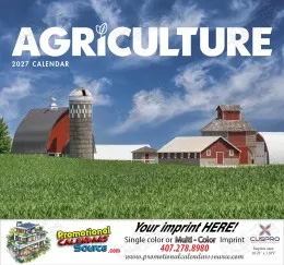 Agriculture Calendar Saddle Stitched promotional calendar – Agriculture Calendars – 2027