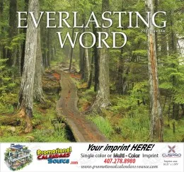 Everlasing Word Religious Calendar with Bible verses from the King James version promotional calendar – Catholic Calendars – 2027