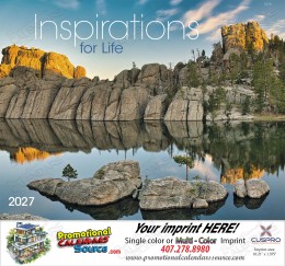 Inspirations for Life Calendar  Stapled promotional calendar – Inspirational Calendars – 2026