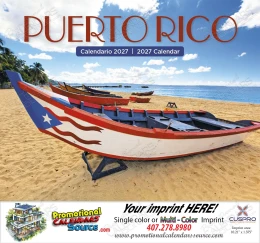 Puerto Rico Promotional Calendar, Stapled promotional calendar – Puerto Rico Calendars – 2027