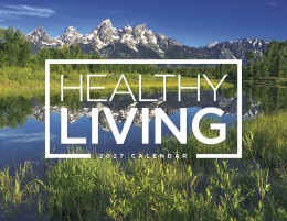 Healthy Living Promotional Calendar   Window  promotional calendar – Nature Calendars – 2026
