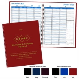 Weekly Time Manager Desk Planner 9x11 promotional calendar – Weekly Desk Planners – 2026
