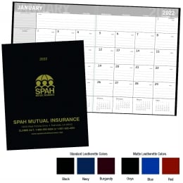 Classic Monthly Desk Planner 8.5x11 promotional calendar – Monthly Desk Planners – 2026