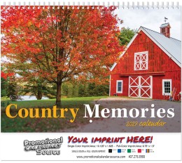Country Memories Wall Calendar Spiral binding promotional calendar – Agriculture Calendars – 2026