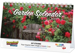 Garden Splendor Promotional Desk Calendar 