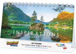 Inspirations Promotional Desk Calendar  promotional calendar – Tent Desk Calendars – 2027