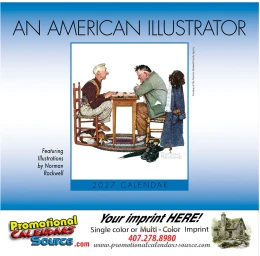 An American Illustrator Norman Rockwell Promotional Calendar  promotional calendar – Norman Rockwell Calendars – 2027